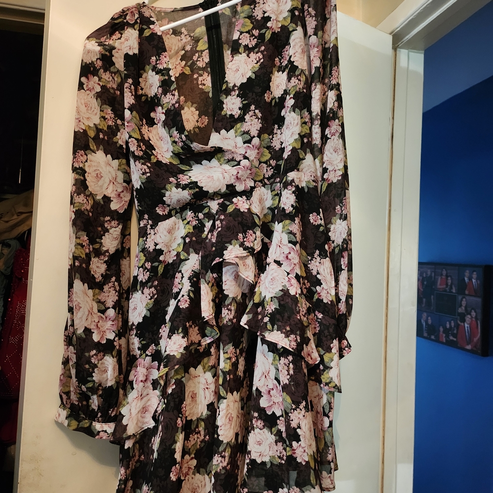 Forever 21 Multicolor Floral Dress